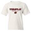 Temple Owls Youth NIL Pick-A-Player Football Shirsey T-Shirt - White - Side View