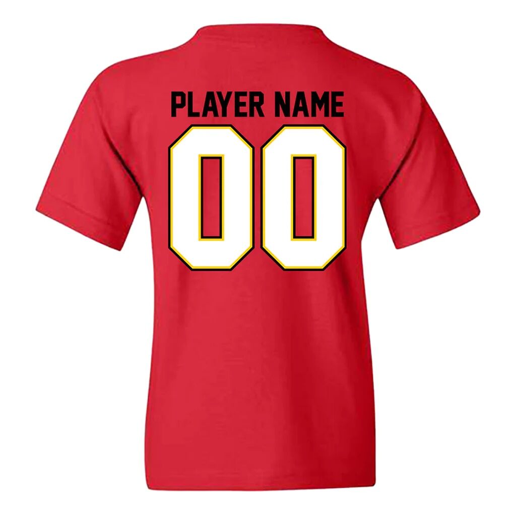 Maryland Terrapins Youth NIL Pick-A-Player Football Shirsey T-Shirt