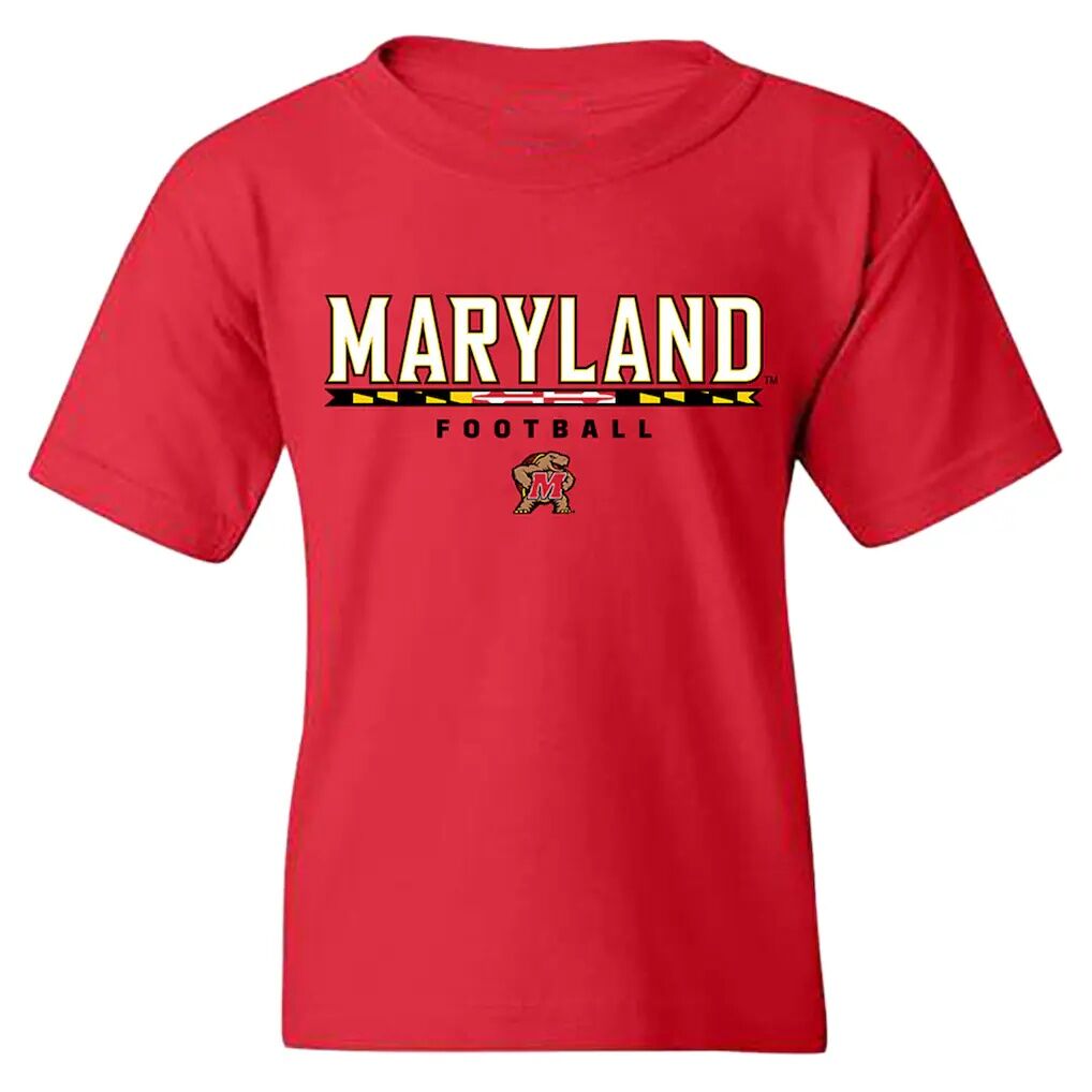 Maryland Terrapins Youth NIL Pick-A-Player Football Shirsey T-Shirt