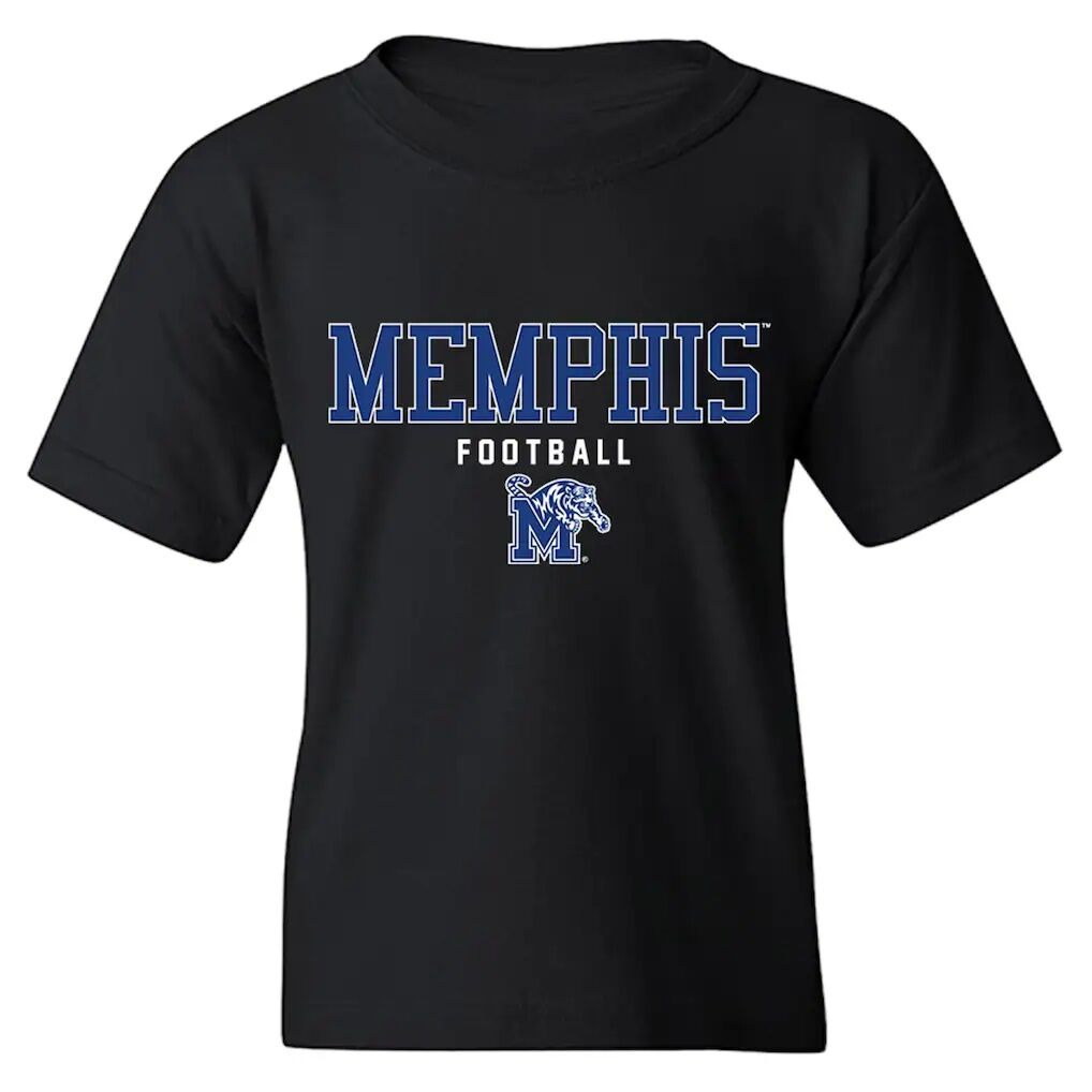 Memphis Tigers Youth NIL Pick-A-Player Football Shirsey T-Shirt