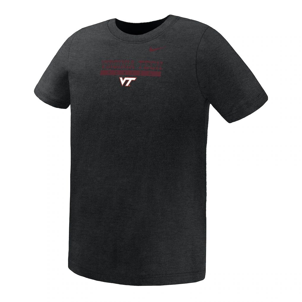 Virginia Tech Hokies Nike Preschool Name Bar Legend Dri-FIT T-Shirt