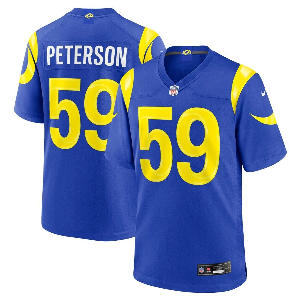 Darryl Peterson Los Angeles Rams Nike Game Jersey - Royal