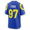 Poona Ford Los Angeles Rams Nike Game Jersey - - Detail View