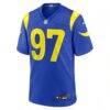 Poona Ford Los Angeles Rams Nike Game Jersey - - Side View