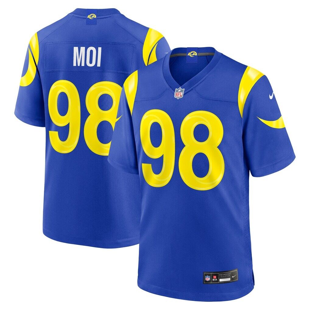 Jaxson Moi Los Angeles Rams Nike Game Jersey - Royal