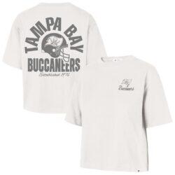 Tampa Bay Buccaneers '47 Women's Photon Dust Foundational Reed City T-Shirt - - Front View