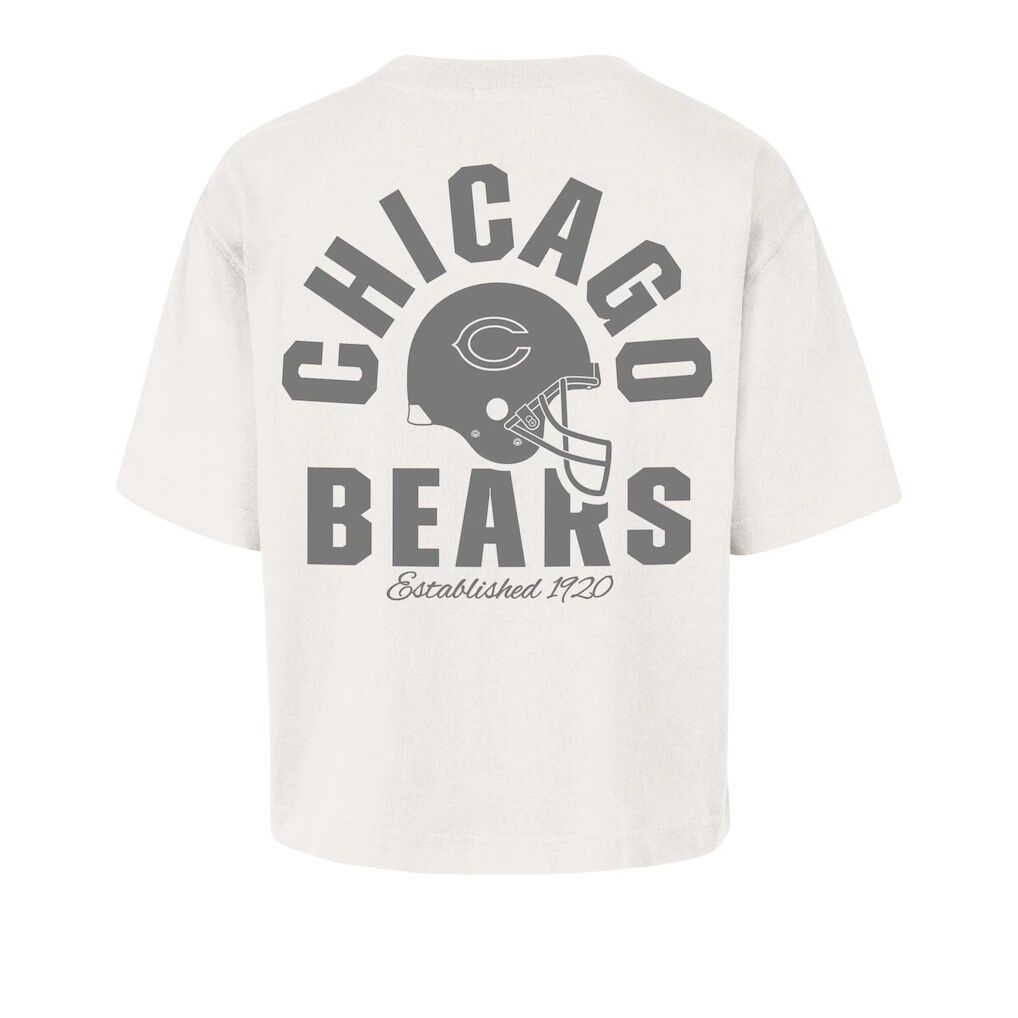 Chicago Bears '47 Women's Photon Dust Foundational Reed City T-Shirt - Stone