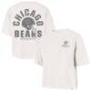 Chicago Bears '47 Women's Photon Dust Foundational Reed City T-Shirt - - Front View