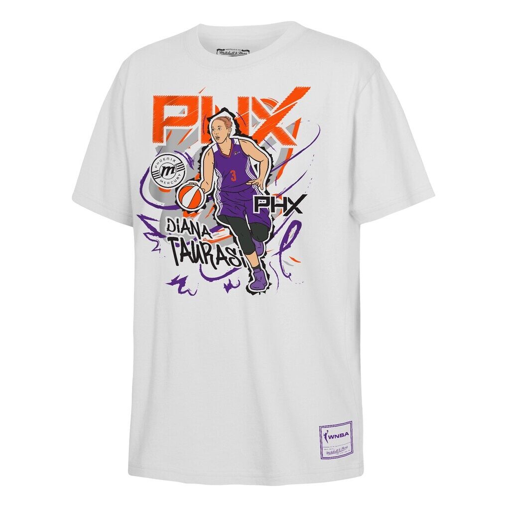 Diana Taurasi Phoenix Mercury Mitchell & Ness Youth Chalked Up T-Shirt