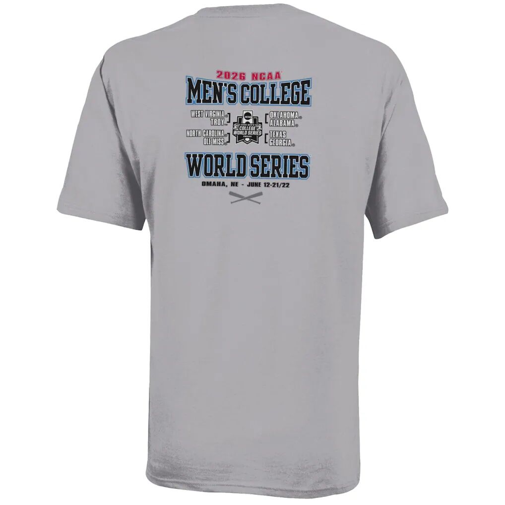 NCAA Merchandise Champion Youth 2026 NCAA Baseball Men's College World Series Champions Bracket T-Shirt