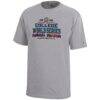 NCAA Merchandise Champion Youth 2026 NCAA Baseball Men's College World Series Champions Bracket T-Shirt - Gray - Side View