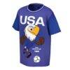 USA Outerstuff Youth FIFA World Cup 2026 Mascot Jersey - Blue - Side View
