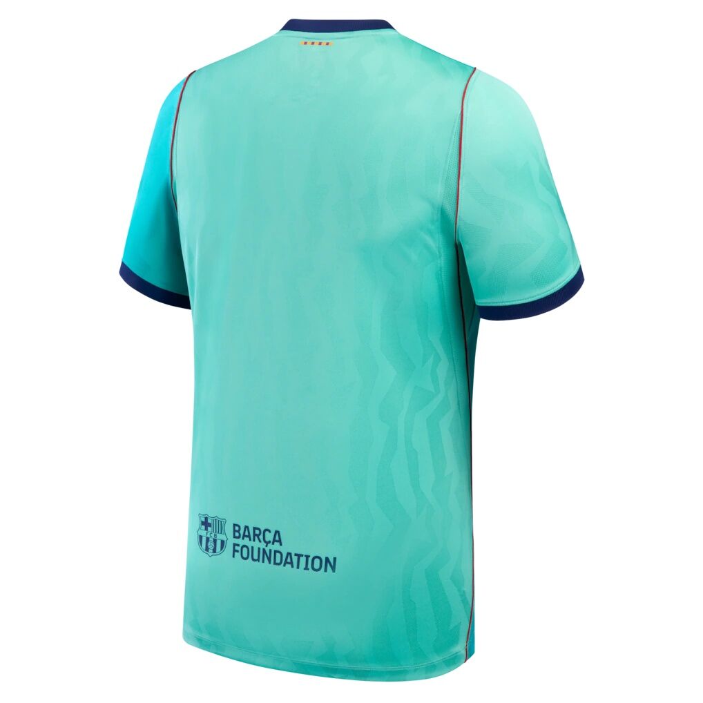 Barcelona Nike 2026/27 Third Stadium Replica Jersey - Turquoise
