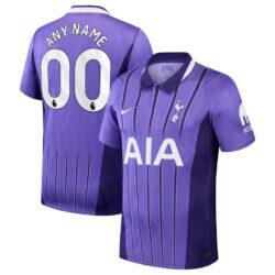 Tottenham Hotspur Nike 2026/27 Third Stadium Replica Custom Jersey - Purple - Front View