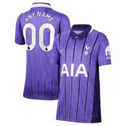 Tottenham Hotspur Nike Youth 2026/27 Third Stadium Replica Custom Jersey - Purple - Front View