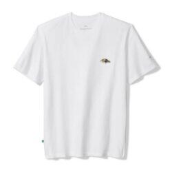 Baltimore Ravens Tommy Bahama Tailgate State of Mind T-Shirt - White - Side View