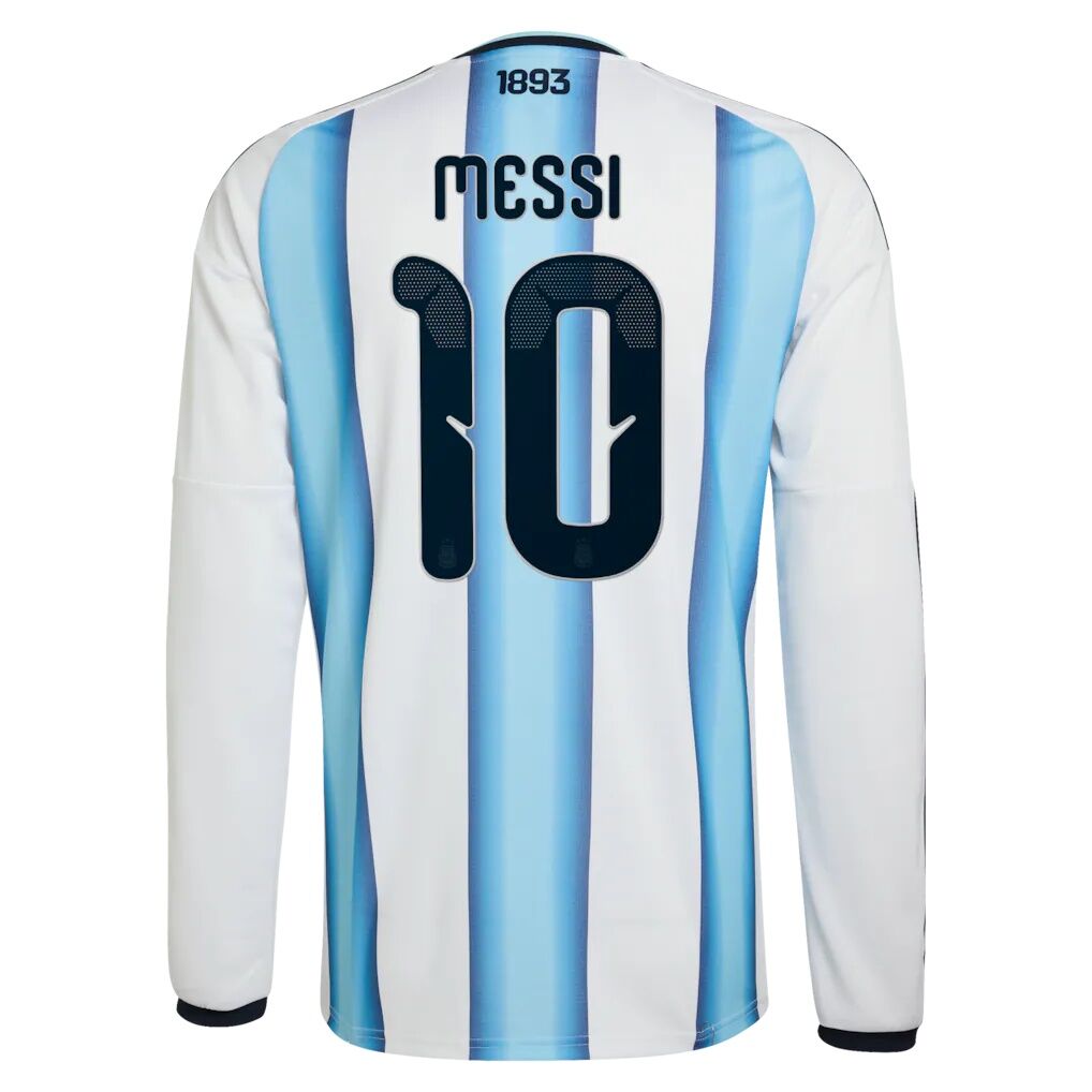Lionel Messi Argentina National Team adidas 2026 Home Replica Long Sleeve Jersey