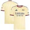 Arsenal adidas 2026/27 Third Replica Jersey - Yellow - Front View