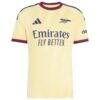 Arsenal adidas 2026/27 Third Replica Jersey - Yellow - Side View