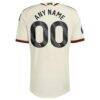 Manchester United adidas 2026/27 Third On-Field Authentic Custom Jersey - Cream - Detail View