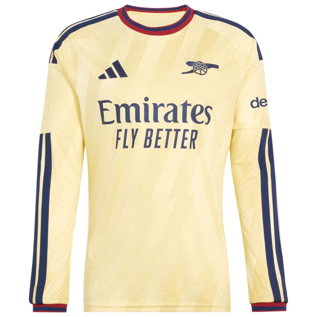 Arsenal adidas 2026/27 Third Replica Custom Long Sleeve Jersey