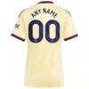 Arsenal adidas Women's 2026/27 Third Replica Custom Jersey - Yellow - Detail View
