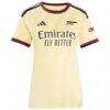 Arsenal adidas Women's 2026/27 Third Replica Custom Jersey - Yellow - Side View