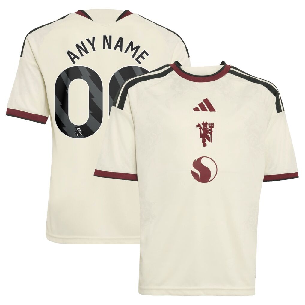 Manchester United adidas Youth 2026/27 Third Replica Custom Jersey