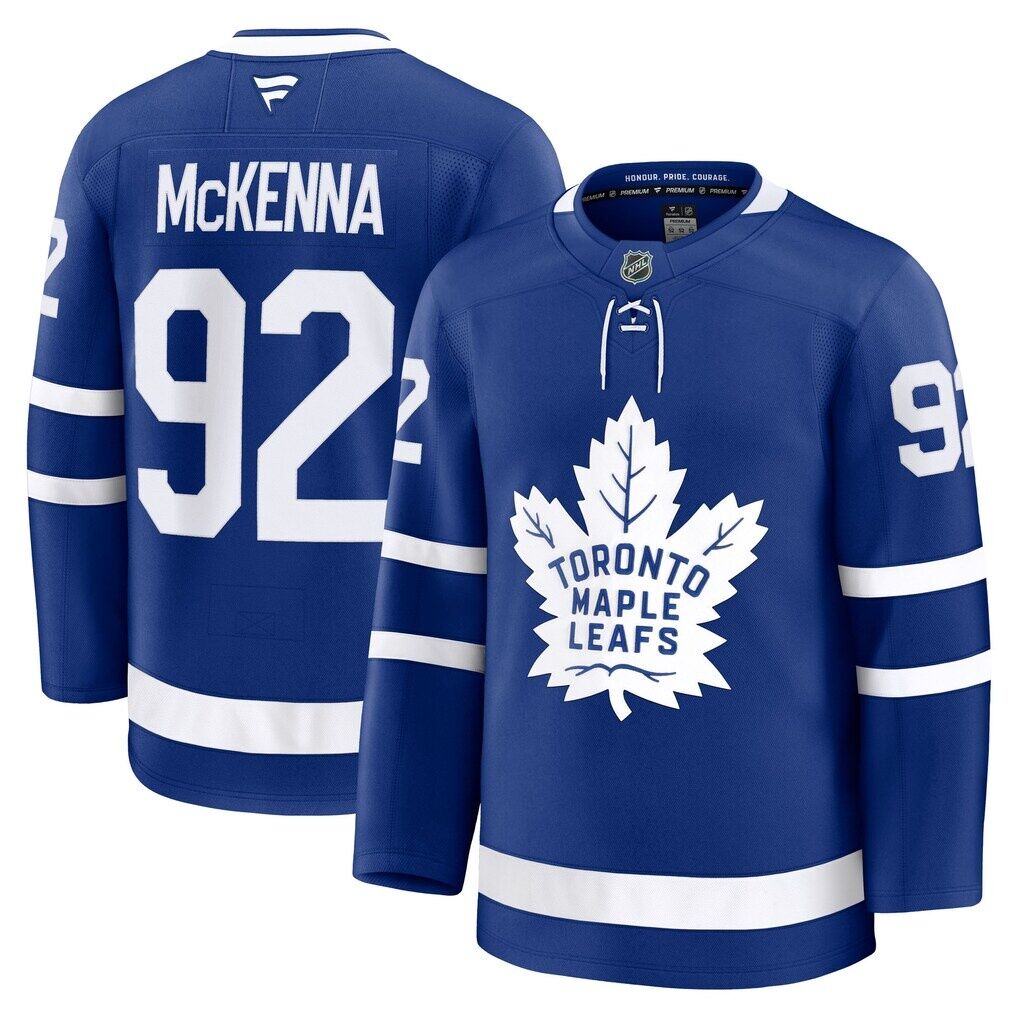 Gavin McKenna Toronto Maple Leafs Fashion7 Home Premium Jersey