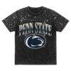 Penn State Nittany Lions Gameday Couture Women's Dream Big Washed Micro Rhinestone T-Shirt - Black - Front View
