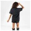 UConn Huskies Gameday Couture Women's Dream Big Washed Micro Rhinestone T-Shirt - Black - Side View