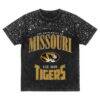 Missouri Tigers Gameday Couture Women's In the Zone Washed Micro Rhinestone T-Shirt - Black - Front View