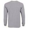 Stevens Institute of Technology Ducks Champion Youth Jersey Long Sleeve T-Shirt - Gray - Detail View