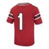 #1 South Carolina Gamecocks Nike Preschool Home Replica Football Jersey - Garnet - Detail View