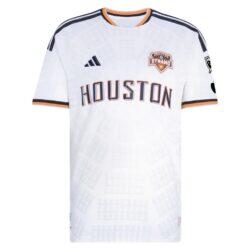 Houston Dynamo FC adidas 2026 Archive On-Field Authentic Jersey - White - Side View