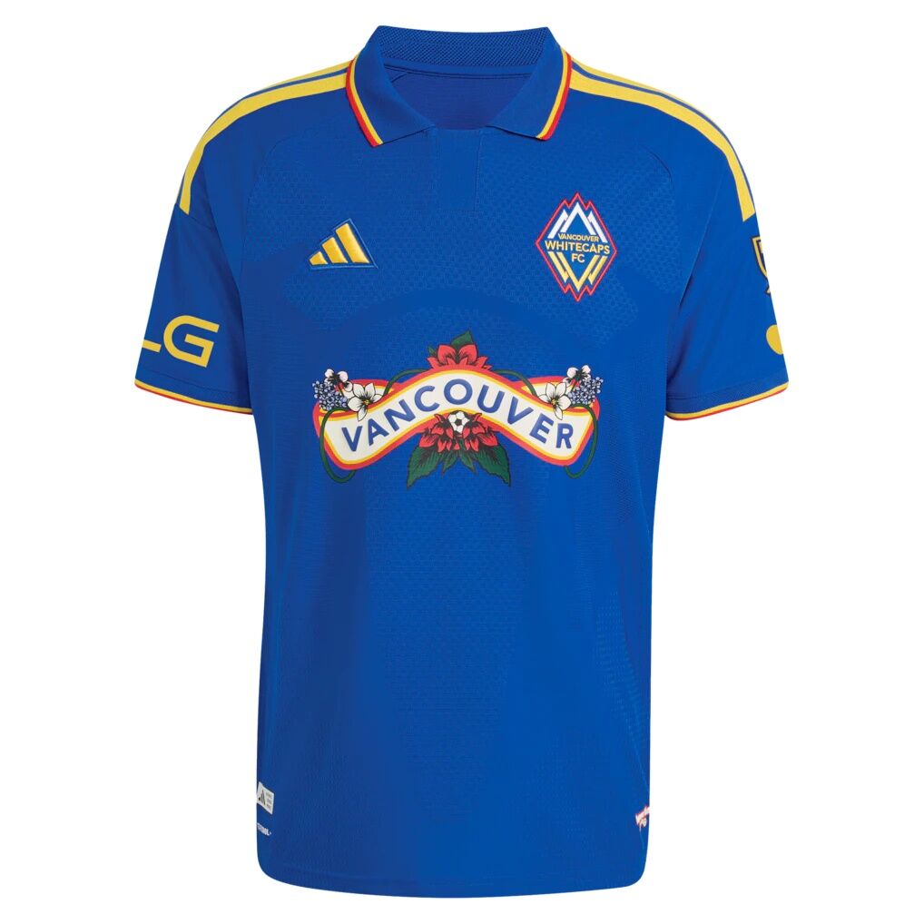Vancouver Whitecaps FC adidas 2026 Archive On-Field Authentic Jersey - Royal