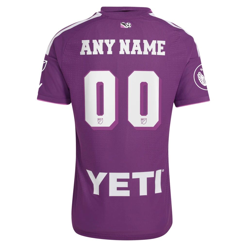Austin FC adidas 2026 Archive On-Field Authentic Custom Jersey