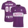 Austin FC adidas 2026 Archive On-Field Authentic Custom Jersey - Purple - Front View