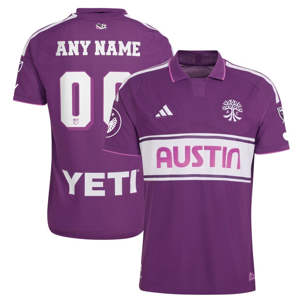 Austin FC adidas 2026 Archive On-Field Authentic Custom Jersey