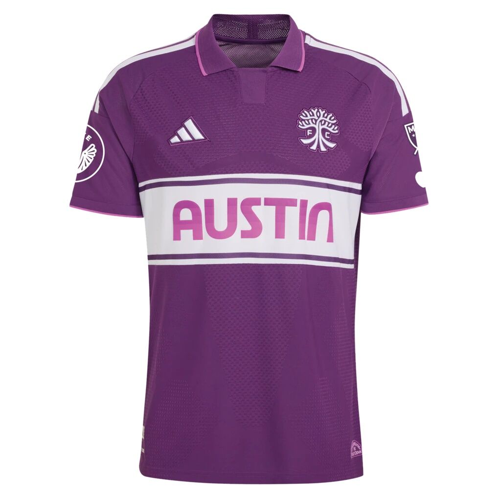 Austin FC adidas 2026 Archive On-Field Authentic Custom Jersey