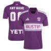 Austin FC adidas 2026 Archive Replica Custom Jersey - Purple - Front View