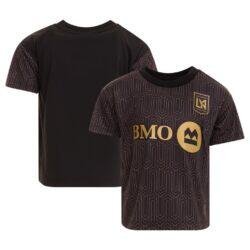 LAFC adidas Toddler 2026 Primary Kit Replica Jersey - Black - Front View