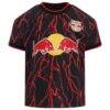 New York Red Bulls adidas Toddler 2026 The Rooted Kit Replica Jersey - Black - Side View