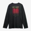 Atlanta United FC Home Field Pop Personalized Name & Number Long Sleeve T-Shirt - Black - Detail View
