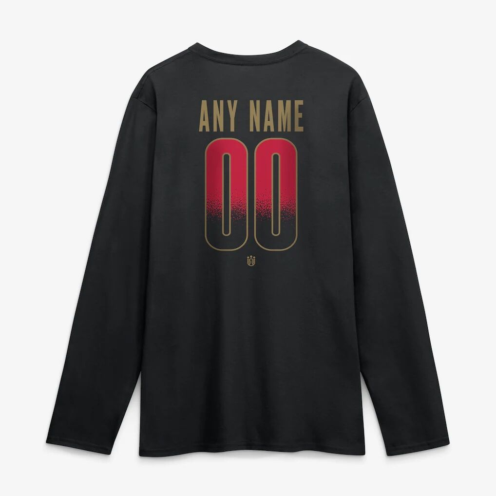 Atlanta United FC  Home Field Pop Personalized Name & Number Long Sleeve T-Shirt