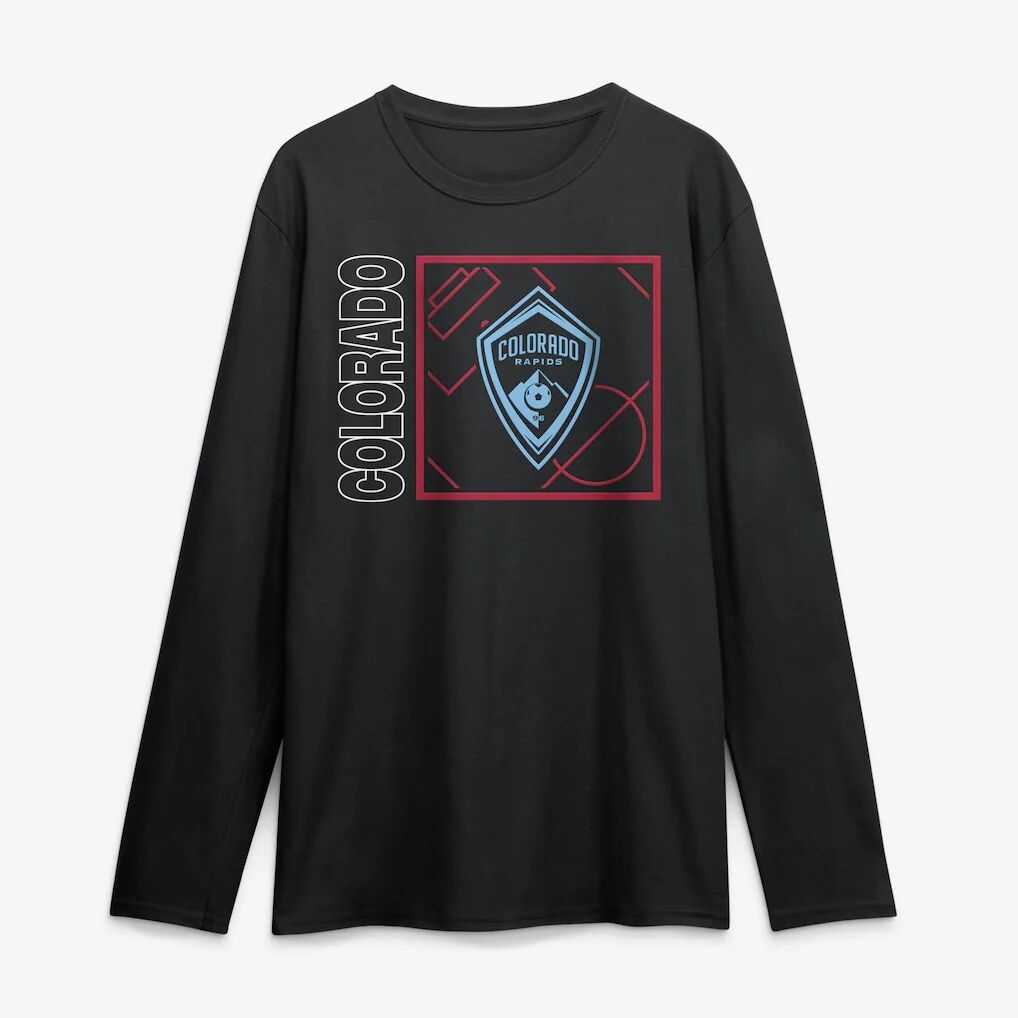 Colorado Rapids  Home Field Pop Personalized Name & Number Long Sleeve T-Shirt