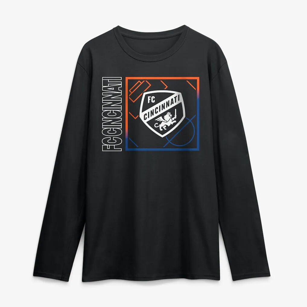 FC Cincinnati  Home Field Pop Personalized Name & Number Long Sleeve T-Shirt