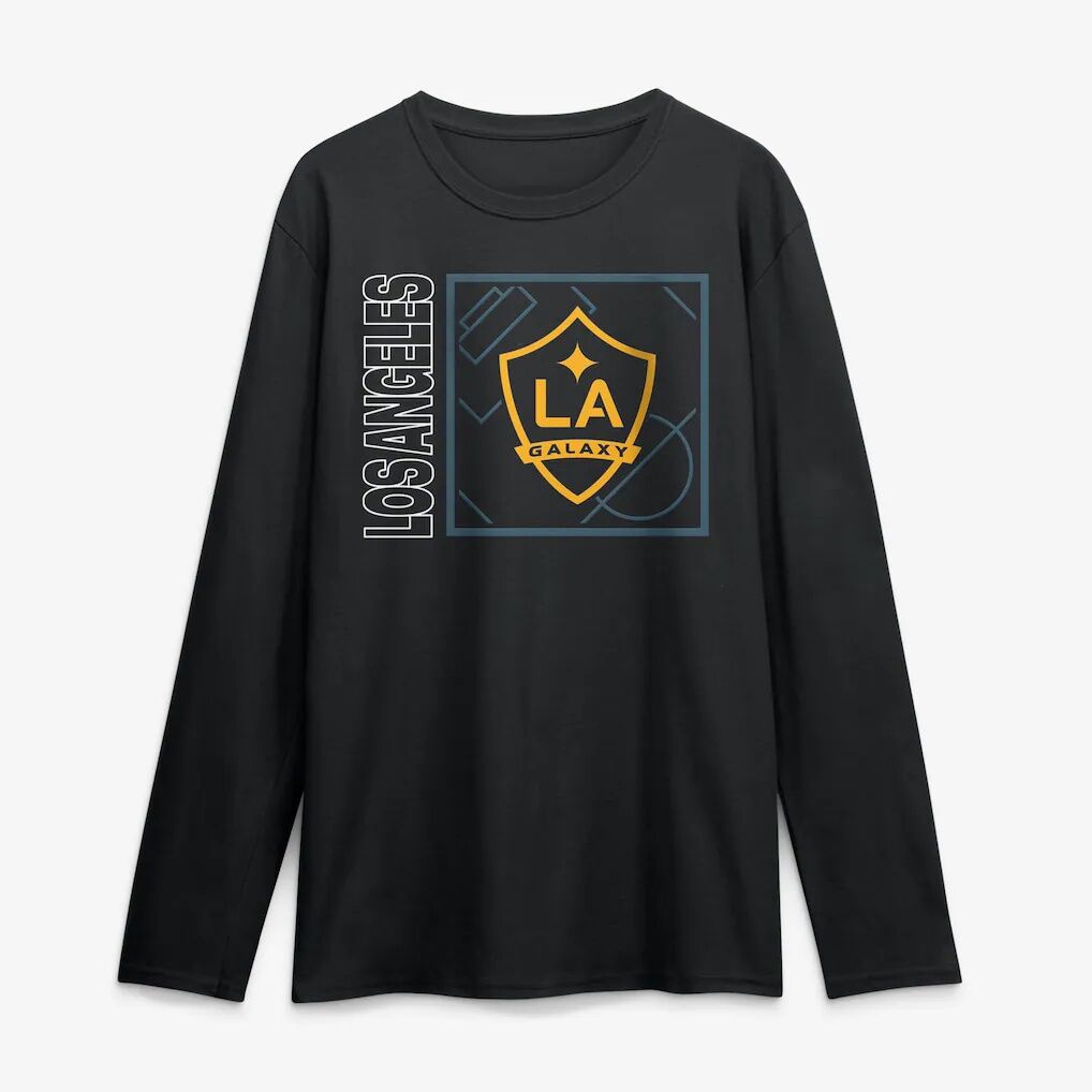 LA Galaxy  Home Field Pop Personalized Name & Number Long Sleeve T-Shirt