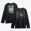Philadelphia Union Home Field Pop Personalized Name & Number Long Sleeve T-Shirt - Black - Front View