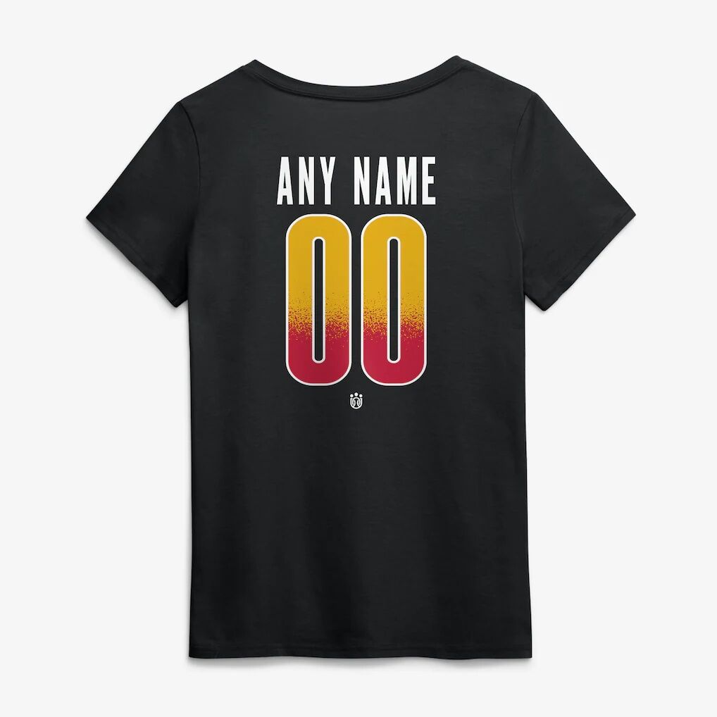 Real Salt Lake Women's Home Field Pop Personalized Name & Number V-Neck T-Shirt